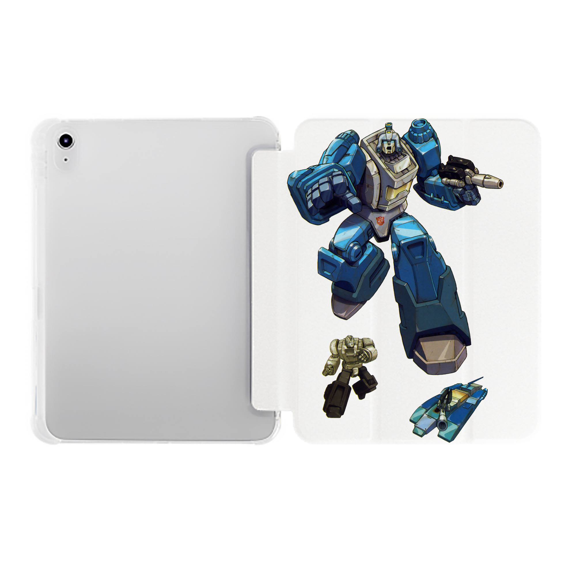 （画像用）  IPad ケース ペン収納付き 三つ折りスタンド PUレザー×シリコン 対応機種9.5/10.5/10.9インチ